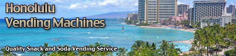 Honolulu vending equipment including Snack Vending Machines, Coffee Vending Machines, Cold Food Vending Machines, Coca Cola Vending Machines. 